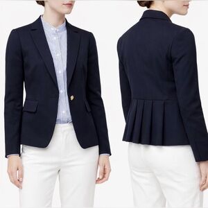 J. Crew Mayfair Blazer in Four Season Stretch (Navy) 12